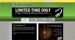 Desktop Screenshot of dog-tags.co.uk